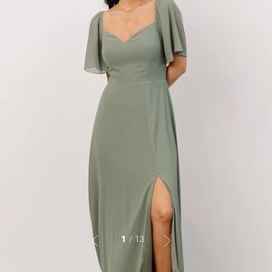 Sage Green Baltic Born Bridesmaids Dress